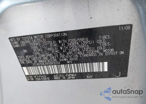 2009 Scion Xb из США, поврежденный, VIN JTLKE50E491092034